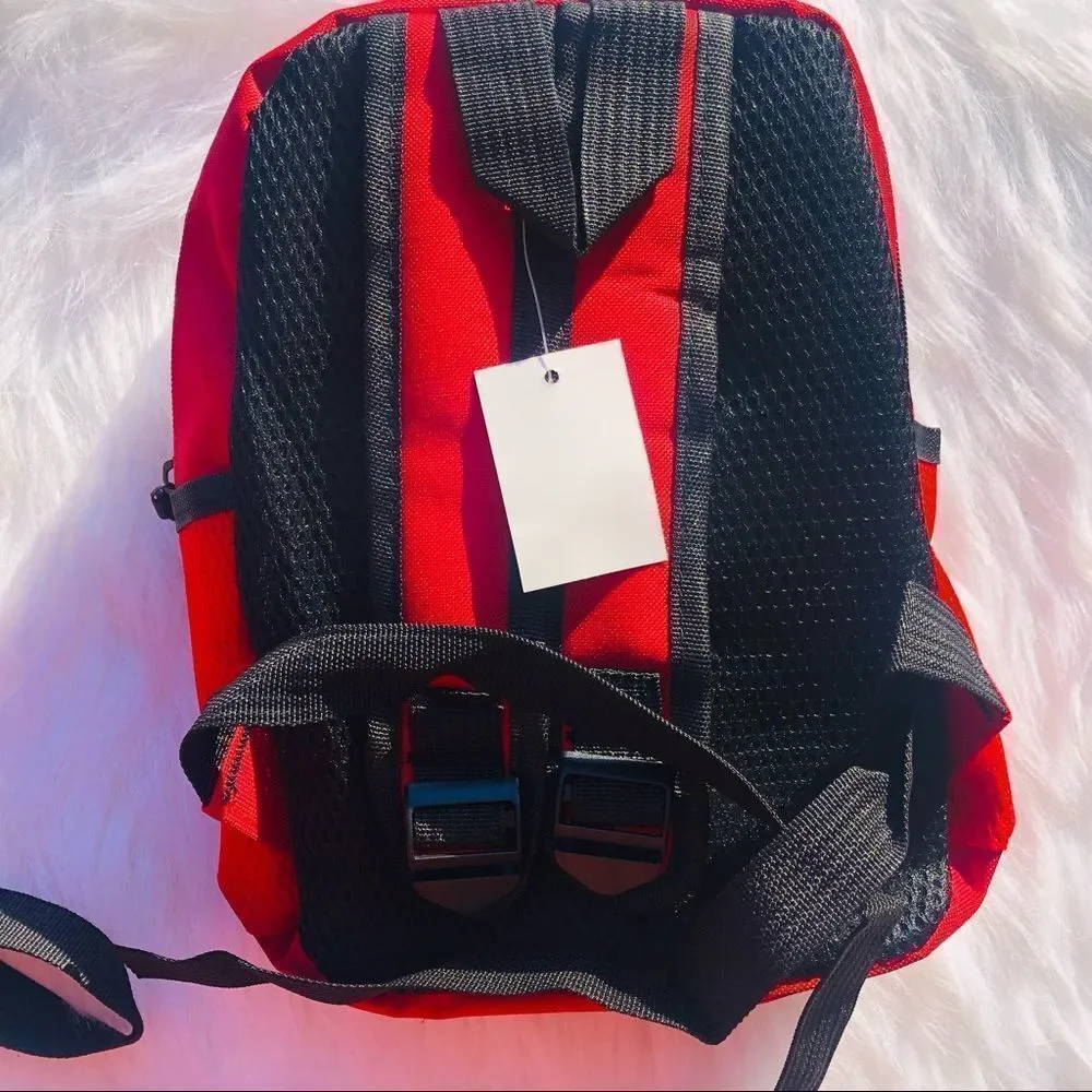 Brand New Trendy Kids Tik‎ Tok School Bagpack with coin purse (RED)Small Bagpack